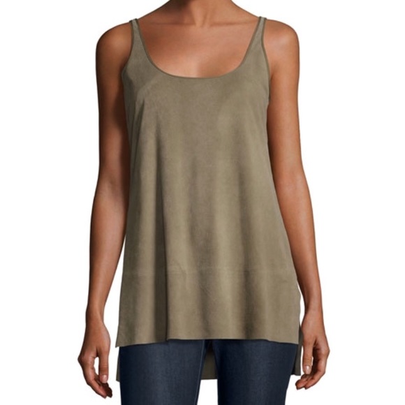 Lafayette Leather Tank Tunic Size Small - Picture 1 of 7